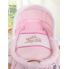 Komplett Bollerwagen mit Bettwäsche mit Haube - Teddy Bär Branaba rosa