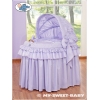 Komplett Stubenwagen mit Haube - Little Prince/Princess lila