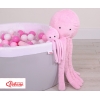 Kuscheltier Krake - rosa