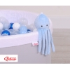Kuscheltier Octopus Rassel - blau