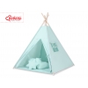 MEGA Set: Teepee Kinder Spielzelt  + Spielmatte+ Kissen + Schmuckfedern GRATIS! - minze