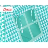 MEGA Set: Teepee Kinderspiel-Zelt+ Spielmatte+ Kissen - Dreiecke-minze