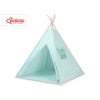 MINI Set: Teepee Kinderspiel-Zelt mit Spielmatte und Schmuckfedern GRATIS! - minze