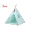 MINI Set: Teepee Kinderspiel-Zelt mit Spielmatte und Schmuckfedern GRATIS! - minze