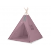 MINI Set: Teepee Kinderspielzelt + Spielmatte + Schmuckfedern GRATIS!- pastellviolett