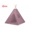 MINI Set: Teepee Kinderspielzelt + Spielmatte + Schmuckfedern GRATIS!- pastellviolett