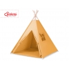 MINI Set: Teepee Kinderspielzelt Tipi + Spielmatte + Schmuckfedern GRATIS!- honiggelb