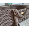 Moseskorb für Puppen BOHO mocca