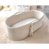 Moseskorb Boho für Babys - Creme
