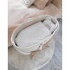 Moseskorb Boho für Babys - Creme