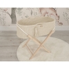Moseskorb Boho für Babys - Creme