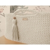 Moseskorb Boho für Babys - Creme