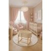 Moseskorb mit Schaukelfunktion Creme Hellbeige