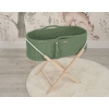 Moseskorb mit Ständer Boho Handgemacht  Pistazien