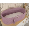 Moseskorb mit Ständer Boho Handmade Lavendel