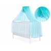 Moskitonetz für Babybett aus Chiffon - minze
