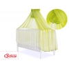 Moskitonetz für Babybett Chiffon - grun