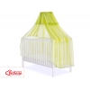 Moskitonetz für Babybett Chiffon - grun