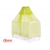 Moskitonetz für Babybett Chiffon - grun