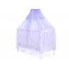 Moskitonetz für Babybett Chiffon - lila