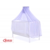 Moskitonetz für Babybett Chiffon - lila