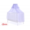Moskitonetz für Babybett Chiffon - lila