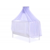 Moskitonetz für Babybett Chiffon - lila