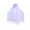 Moskitonetz für Babybett Chiffon - lila