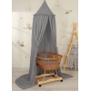 Graphit Betthimmel Musselin 260cm