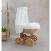 Narut Holz und Weide Stubenwagen