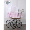 Nostalgiestubenwagen Chrstine - Weiß - rosa My Sweet Baby