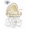Nostalgiestubenwagen Baby Emma - Creme