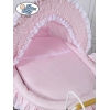 Nostalgiestubenwagen Victoria - Rosa mit Gummireifen