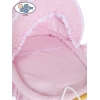 Nostalgiestubenwagen Victoria - Rosa mit Gummireifen