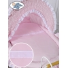 Nostalgiestubenwagen Victoria - Rosa mit Gummireifen