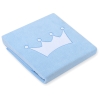 Polar Fleece Babydecke -  Little Prince/Princess blau