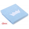 Polar Fleece Babydecke -  Little Prince/Princess blau
