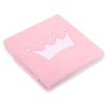 Polar Fleece Babydecke -  Little Prince/Princess rosa