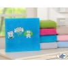 Polar Fleece Babydecke - Eulen Bigi Zibi & Adele - türkis