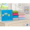 Polar Fleece Babydecke - Eulen Bigi Zibi & Adele - türkis