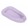 Premium doppelseitig Babynestchen Baby-Kokon  Lila