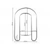 Premium doppelseitig Babynestchen Baby-Kokon Mini Sternchen grau/ grau