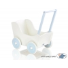 Puppenwagen Mila Weiß Blau 35025