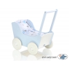 Puppenwagen Mila Weiß Blau 35026-765