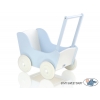Puppenwagen Mila Weiß Blau 35026