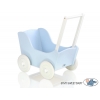 Puppenwagen Mila Weiß Blau 35027