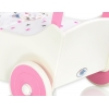 Puppenwagen Mila Weiß Fuchsie 55025-622
