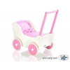 Puppenwagen Mila Weiß Fuchsie 55025-719