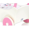Puppenwagen Mila Weiß Fuchsie 55025-764