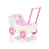 Puppenwagen Mila Weiß Fuchsie 55025-768
